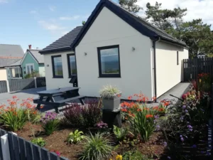 Cumbria beachfront bungalow pet friendly