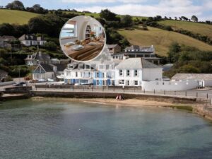 Portmellon luxury beachfront cottage sleeps 8