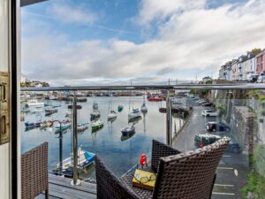 Brixham two bed waterside holiday home