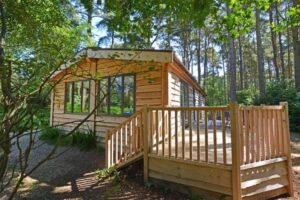 Family friendly lodge with on-site facilities