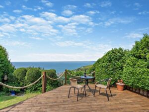 Whitsand Bay beach chalet for couples