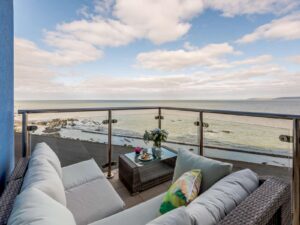 Westward Ho luxury seafront apartment