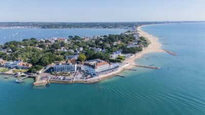 Sandbanks holiday apartment with parking