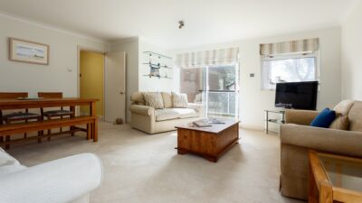 Sandbanks three bed flat with parking