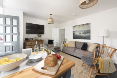 Mousehole ground floor apartment sleeps 4