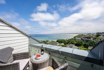 Carbis Bay luxury penthouse with sea views