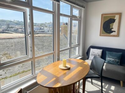 St Ives apartment with harbour views