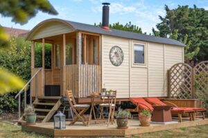 Coastal sheperds hut for couples