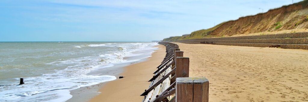 Bacton Cottages by the Sea