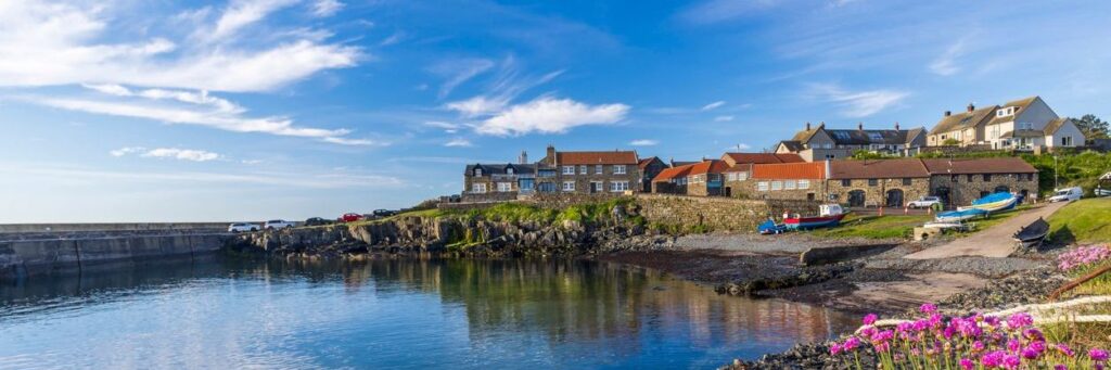 Craster Cottages by the Sea