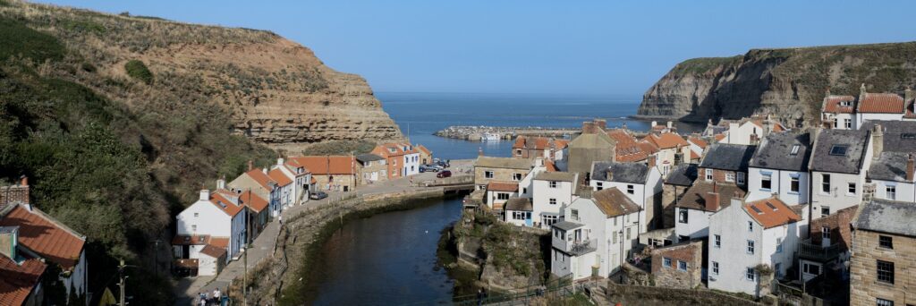 Staithes Cottages by the Sea