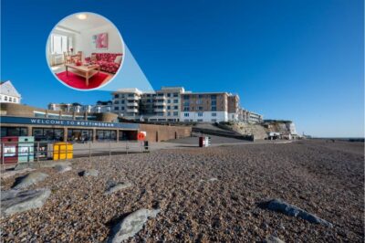 Brighton apartment by the beach for four