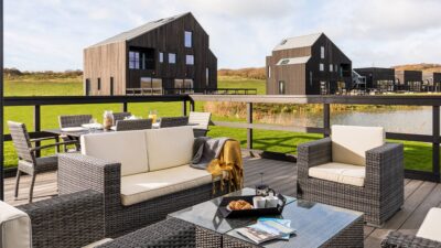 Luxury holiday park with hot tubs and pool