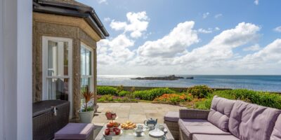 Mousehole luxury beachfront period house