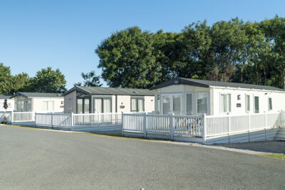 Family holiday park with heated pool