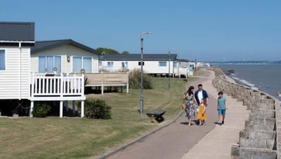 Mersea Island holiday park near beach