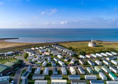 Martello Beach pet friendly caravan park