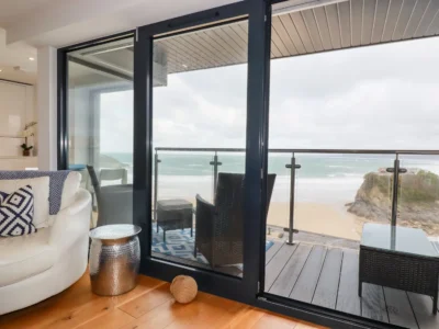 Newquay beachfront penthouse apartment